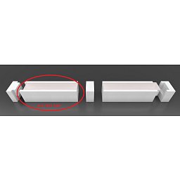 Stropní / nástěnná přisazená linie LED 2m - ECO-DESIGN Obrázek pro produkt Stropní / nástěnná přisazená linie LED 2m - ECO-DESIGN