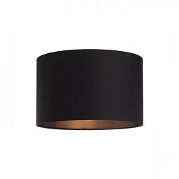 Obrázek pro produkt RON 40/25 stínidlo Polycotton černá / měděná fólie  max. 23W - RED - DESIGN RENDL