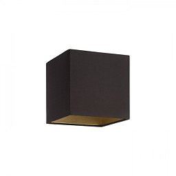 Obrázek pro produkt TEMPO 15/15 stínidlo Polycotton černá / zlatá fólie max. 28W - RED - DESIGN RENDL