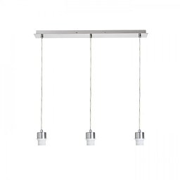 Obrázek pro produkt MORE 60 stropní závěsná základna matný nikl 230V E27 3x42W - RED - DESIGN RENDL
