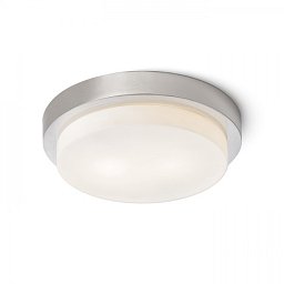 Obrázek pro produkt GORRA stropní matný nikl 230V E14 2x40W IP44 - RED - DESIGN RENDL