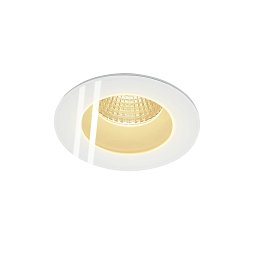 Obrázek pro produkt PATTA-F zápustná stropní kruhová bílá 230V/500mA 9W 38° IP65 3000K - BIG WHITE (SLV)
