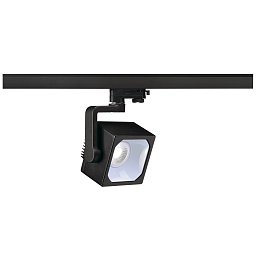 Obrázek pro produkt EURO CUBE pro tříokr. lištu černá 230V LED 28.5W 60° 4000K - BIG WHITE (SLV)