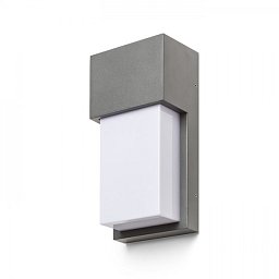 Obrázek pro produkt CHICAGO nástěnná antracitová 230V E27 18W IP44 - RED - DESIGN RENDL