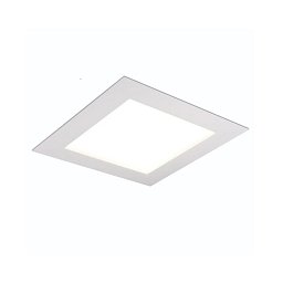 Obrázek pro produkt Zápustné svítidlo DISC hranaté bílé LED 20W 6000K 225x225mm hranaté - KOHL-Lighting