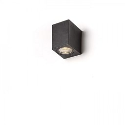 Obrázek pro produkt KUBI I antracitová 230V LED 3W IP54 3000K - RED - DESIGN RENDL