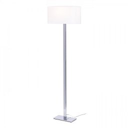 Obrázek pro produkt PLAZA stojanová bílá chrom 230V E27 42W - RED - DESIGN RENDL