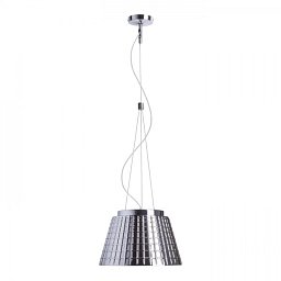 Obrázek pro produkt CORONA závěsná chromované sklo 230V E27 42W - RED - DESIGN RENDL