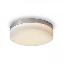Obrázek pro produkt AWE 33 stropní opálové sklo/matný nikl 230V LED 21W IP44 3000K - RED - DESIGN RENDL