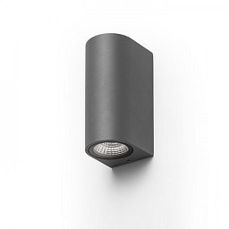 Obrázek pro produkt ZACK II antracitová 230V LED 2x3W IP54 3000K - RED - DESIGN RENDL