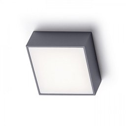 Obrázek pro produkt BONO přisazená antracitová 230V LED 4W IP65 3000K - RED - DESIGN RENDL