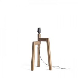 Obrázek pro produkt WOODY stolní podstavec dub 230V E27 25W - RED - DESIGN RENDL