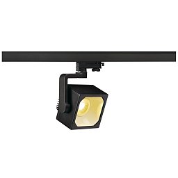 Obrázek pro produkt EURO CUBE pro tříokr. lištu černá 230V LED 28.5W 60° 3000K - BIG WHITE (SLV)
