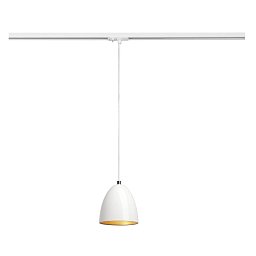 VÝPRODEJ VZORKU PARA CONE 14 závěsná pro 1-okr. lištu bílá/zlatá 230V GU10 35W - BIG WHITE (SLV) Obrázek pro produkt VÝPRODEJ VZORKU PARA CONE 14 závěsná pro 1-okr. lištu bílá/zlatá 230V GU10 35W - BIG WHITE (SLV)