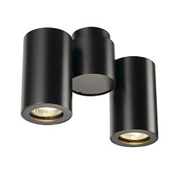 Obrázek pro produkt ENOLA B spot 2 černá 230V GU10 2x50W - BIG WHITE (SLV)
