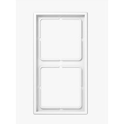 Dvojrámeček LS982WW bílý - JUNG Obrázek pro produkt Dvojrámeček LS982WW bílý - JUNG