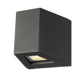 Obrázek pro produkt Nástěnné svítidlo OUT BEAM LED, Beam up/Flood down, antracit - BIG WHITE (SLV)