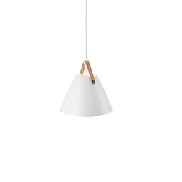 Obrázek pro produkt Závěsné svítidlo Strap 27 1x40W E27 bílá - NORDLUX