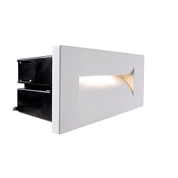 Nástěnné zápustné svítidlo Yvette III bílé 8,4W - LIGHT IMPRESSIONS Obrázek pro produkt Nástěnné zápustné svítidlo Yvette III bílé 8,4W - LIGHT IMPRESSIONS
