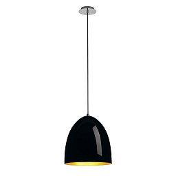 Obrázek pro produkt Závěsné svítidlo PARA CONE 30, kulaté, černá / zlatá barva, E27, max. 60 W - BIG WHITE (SLV)