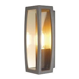 Obrázek pro produkt Venkovní svítidlo MERIDIAN BOX, antracit, E27, max. 25 W, průsvitný plast - BIG WHITE (SLV)