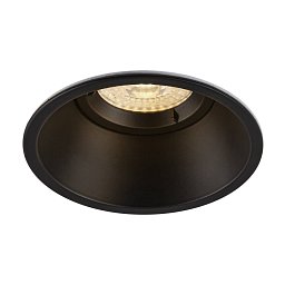 Obrázek pro produkt Vestavné svítidlo HORN -O, černé matné, GU10, max. 50 W - BIG WHITE (SLV)