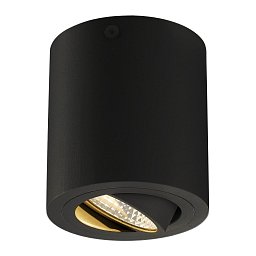 Obrázek pro produkt Nástavbové svítidlo TRILEDO ROUND CL typu downlight, matné černé, LED, 6 W, 38°, 3000K, vč. ovladače - BIG WHITE (SLV)