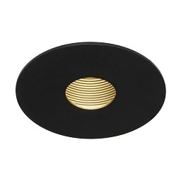 Obrázek pro produkt H-LIGHT ROUND HOLE, černé matné, 12 W, 20°, 2700K, vč. ovladače a upínacích pružin - BIG WHITE (SLV)
