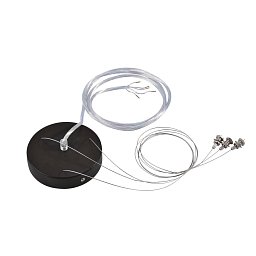 Obrázek pro produkt Závěsná sada pro 1–10 V MEDO LED, černá, 5žilový kabel - BIG WHITE (SLV)