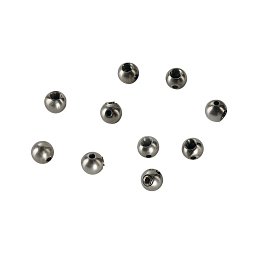 Obrázek pro produkt Stopper for rope 0,75mm, incl. setscrew M4x5, 10 pcs. - BIG WHITE (SLV)