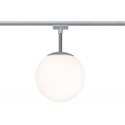 AKCE - URail spotové svítidlo Globe chrom matný bez zdroje, max. 10W E14 - PAULMANN Obrázek pro produkt AKCE - URail spotové svítidlo Globe chrom matný bez zdroje, max. 10W E14 - PAULMANN