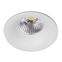 Obrázek pro produkt Zápustné svítidlo LUXO bílé LED 12W 3000K 100mm 1100lm kulaté - KOHL-LIGHTING (starý kód: KHL K50151.W.3K)