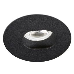 Obrázek pro produkt Zápustné svítidlo DASH černé max.50W Ø80mm kulaté - KOHL-Lighting (starý kód: KHL K50131.BK.GU)