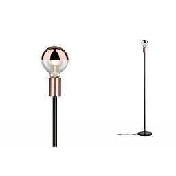 Stojací lampa Neordic Nordin černá / měď / mramor - PAULMANN Obrázek pro produkt Stojací lampa Neordic Nordin černá / měď / mramor - PAULMANN