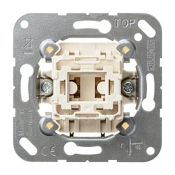 Obrázek pro produkt Vypínač (insert) 10 AX 250 V~ 1-pólový - strojek - JUNG