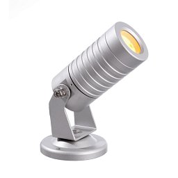 Reflektorové svítidlo Mini I Amber stříbrná 2W LED 1750K 57lm 24V IP65 - LIGHT IMPRESSIONS Obrázek pro produkt Reflektorové svítidlo Mini I Amber stříbrná 2W LED 1750K 57lm 24V IP65 - LIGHT IMPRESSIONS