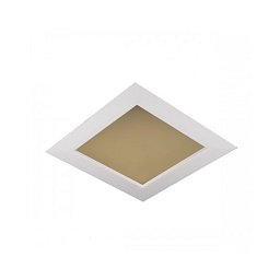 Obrázek pro produkt Zápustné svítidlo TINA zlaté LED 18W 3000K 180X180mm hranaté - KOHL-Lighting
