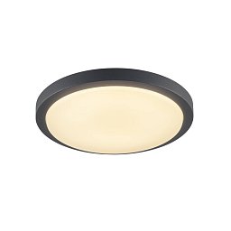 Obrázek pro produkt AINOS stropní svítidlo LED 18W 3000K kulaté antracit - BIG WHITE (SLV)