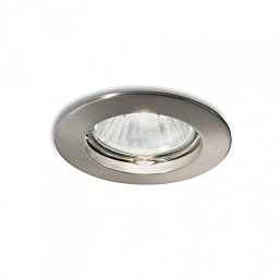Obrázek pro produkt Zapuštěné bodové svítidlo Ideal Lux Jazz FI1 nickel 083087 matný chrom - IDEALLUX