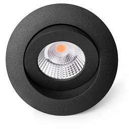 Obrázek pro produkt Zápustné svítidlo Allround Gyro 10W černé 2700K 520lm 230V - TLG