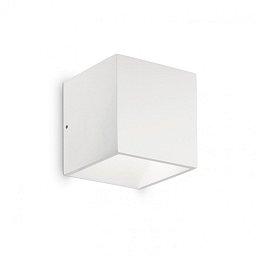 Obrázek pro produkt LED Venkovní nástěnné svítidlo Ideal Lux Rubik AP1 bianco 149745 bílé 4000K - IDEALLUX
