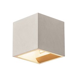 SOLID CUBE nástěnné světlo QT14 šedé max. 25W - BIG WHITE (SLV) Obrázek pro produkt SOLID CUBE nástěnné světlo QT14 šedé max. 25W - BIG WHITE (SLV)