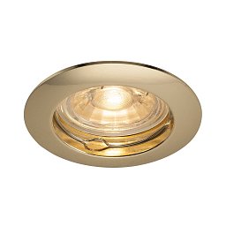 Obrázek pro produkt PIKA svítidlo k zabudování do stropu QPAR51 pevné mosaz max. 50W - BIG WHITE (SLV)