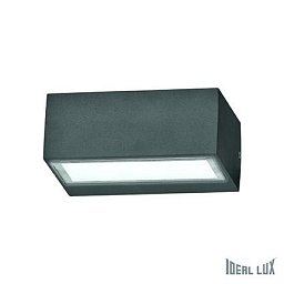 Obrázek pro produkt Venkovní nástěnné svítidlo Ideal Lux Twin AP1 antracite 115368 antracitové IP44 - IDEALLUX