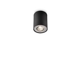 Obrázek pro produkt Stropní bodové svítidlo Philips Pillar 56330/30/PN černé - PHILIPS (915001807703)