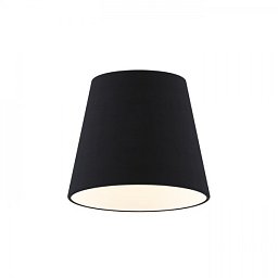 Obrázek pro produkt NIZZA 18/15 stínidlo Polycotton černá/bílé PVC max. 28W - RED - DESIGN RENDL