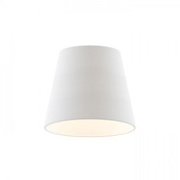 Obrázek pro produkt NIZZA 18/15 stínidlo Polycotton bílá/bílé PVC max. 28W - RED - DESIGN RENDL
