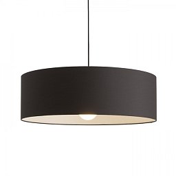 Obrázek pro produkt RON 60/19 stínidlo Polycotton černá/bílé PVC max. 23W - RED - DESIGN RENDL