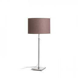 Obrázek pro produkt EDIKA stolní hnědá matný nikl 230V E27 42W - RED - DESIGN RENDL