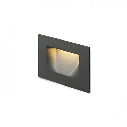 Obrázek pro produkt PER zápustná antracitová 230V LED 3W IP54 3000K - RED - DESIGN RENDL